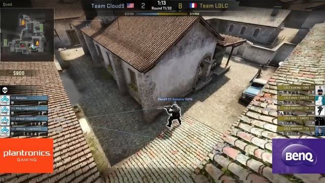 Cloud 9 vs LDLC on de_inferno @ ESWC 2014 Group B (CS:GO C9 vs LDLC) смотреть онлайн