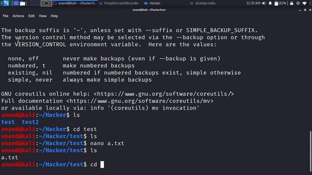 Mkdir and mv commands in linux || linux command||how to use mkdir and mv commands смотреть онлайн