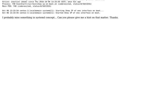 Display ip on boot - centos 7 (2 Solutions!!) смотреть онлайн