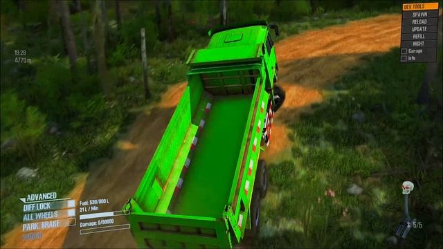 Detik - Detik Truk Volvo Terbalik & Terjatuh Saat Membawa Gandengan Kayu di Jembatan - Mudrunner смотреть онлайн