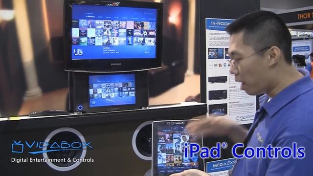 VidaBox iPad Controls - Blu-ray, DVD, Music, & more on Media Center смотреть онлайн