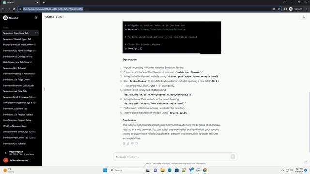 selenium how to open a new tab смотреть онлайн