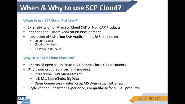 SAP Cloud Platform-Way Forward | Online Webinar смотреть онлайн