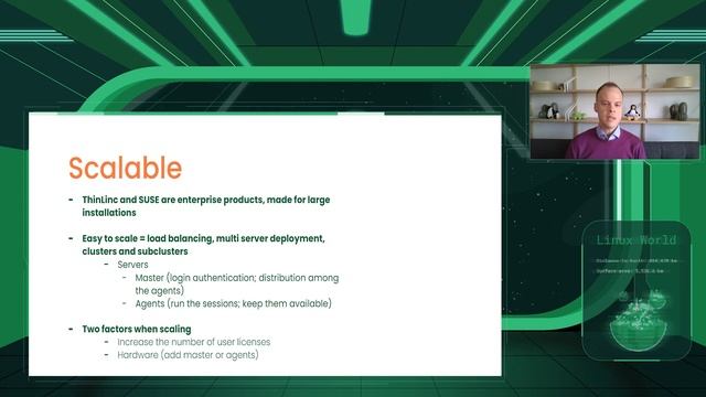 SUSECON 2021 - CAS 1038 - Provision of scalable secure remote SUSE desktops for banking смотреть онлайн
