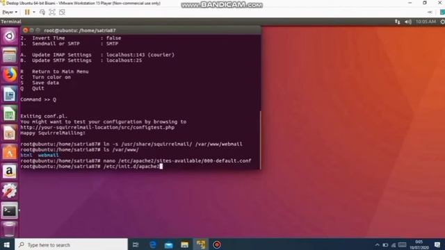 Tutorial Cara Mengkonfigurasi Mail Server pada Linux Ubuntu смотреть онлайн