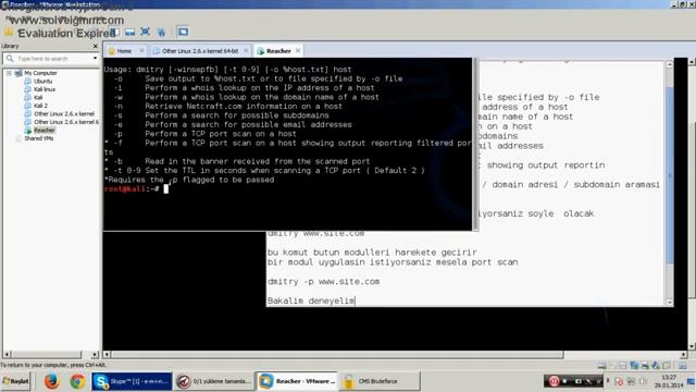 Kali Linux Dmitry Kullanımı Nasıl olur ? (TÜRK HACKER TEAM ) 2022 #4 смотреть онлайн