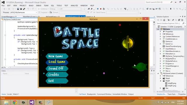 Battle Space - Menu Game v1 смотреть онлайн