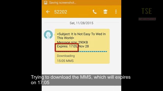 Message has expired and will be deleted (Downloading MMS) смотреть онлайн