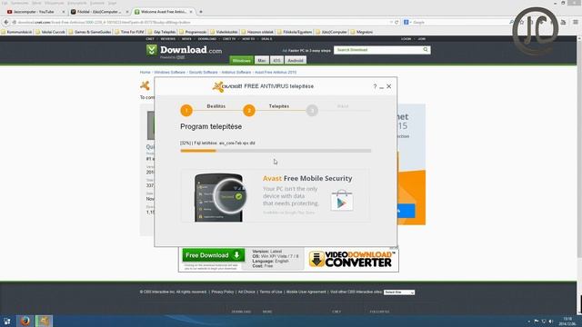 Avast vírusírtó program, letöltése telepítése és a regisztrációs folyamat. смотреть онлайн