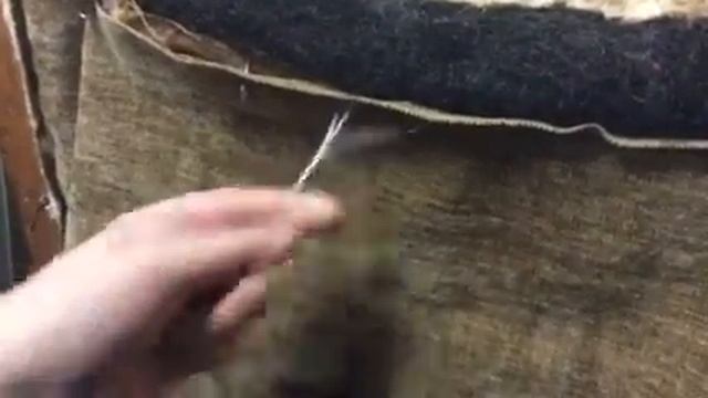 How To Execute A Cinque Stitch On A Roll Front Floating Seat.