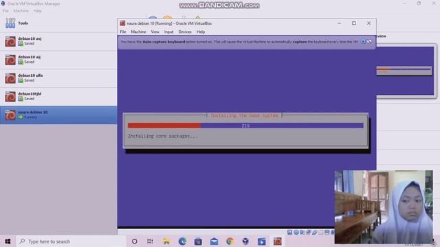 Tugas Instalasi Linux Debian 10 Virtual Box смотреть онлайн