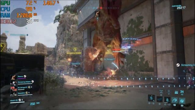 Exoprimal (Open Beta) : Ryzen 3 2200G - Vega 8 - Benchmark смотреть онлайн