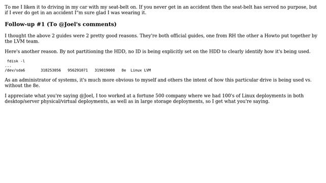 Unix & Linux: What is the best practice for adding disks in LVM (4 Solutions!!) смотреть онлайн