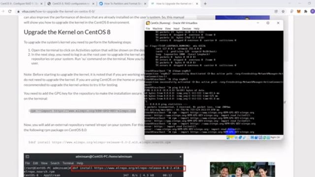 Kernel Service configuration in centos8 смотреть онлайн