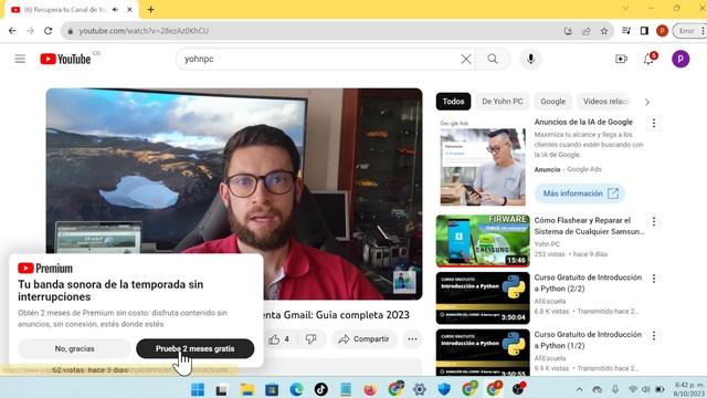 Como Tener YouTube Premium Gratis y Legal 2024 - YouTube Music Gratis смотреть онлайн