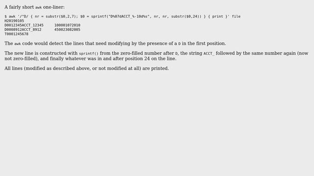 Unix & Linux: Replace positions with another positions in file (3 Solutions!!) смотреть онлайн