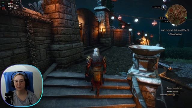 #18 Witcher 3- Linux Gaming- Geralt und Triss auf dem Maskenball смотреть онлайн