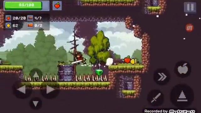 обзор игры Apple Knight 2 смотреть онлайн