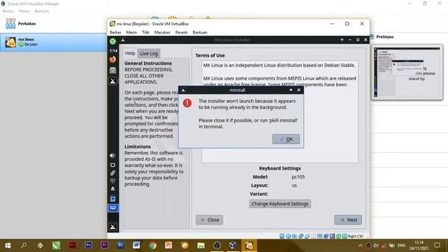 UTP PIK_INSTALASI LINUX DI VIRTUALBOX_Putri Pratiwi Maysitha смотреть онлайн