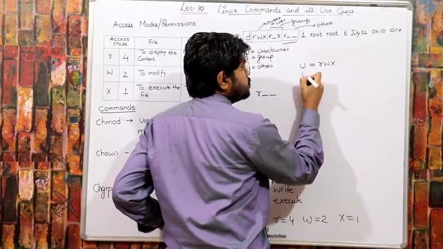 Part 7 Hindi Urdu Linux commands like chmod chgrp chown смотреть онлайн