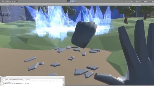 VR spellcasting via hand-tracking + neural net glyph recognition смотреть онлайн