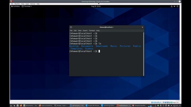 Centos vbox done for redhat course 1 смотреть онлайн