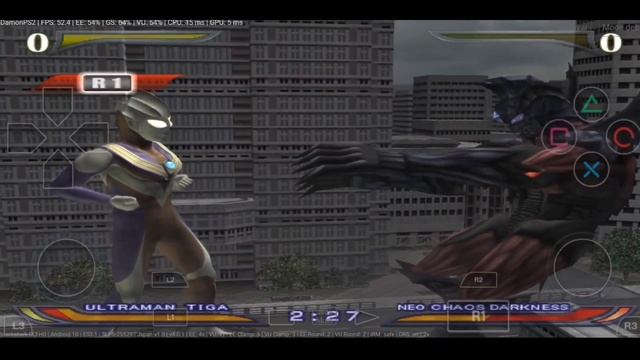 MAIN ULTRAMAN FER PS2 DI ANDROID NO LAG!! [ Ultraman Fighting Evolution Rebirth Damon PS2 ] смотреть онлайн