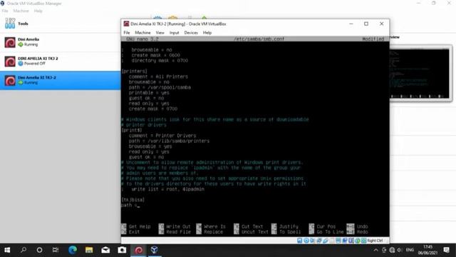 INSTALL DAN KONFIGURASI SAMBA SERVER DI DEBIAN 10 смотреть онлайн