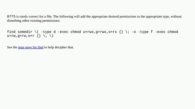 Chmod to allow read and write permissions for directory смотреть онлайн