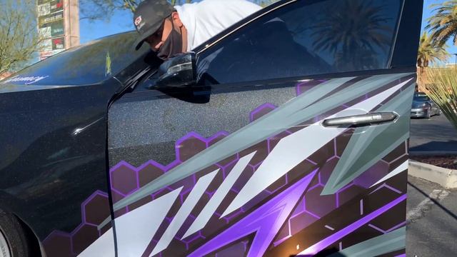 2015 Cadillac V Sport by Purple Flare Wraps Las Vegas celebrity cars and coffee смотреть онлайн