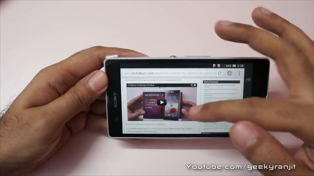 Sony Xperia Z In-depth Review - Geekyranjit смотреть онлайн