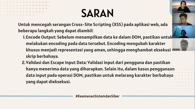 Simulasi XSS dengan di kali linux dengan target DVWA #KeamananSistemdanSiberUDINUS смотреть онлайн