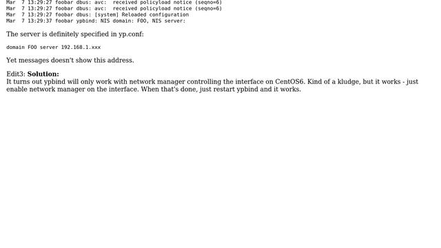 NIS failing on CentOS 6 (2 Solutions!!) смотреть онлайн