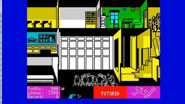 Back To Skool Play Schweppes - ZX Spectrum - emulador ZEsarUX 4.1 SN - testeado Windows 7 x64 смотреть онлайн