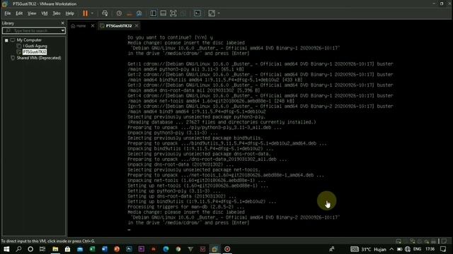 PTS Adsisjar : Installing Debian 10, Konfigurasi IP Address, DHCP, DNS, Web server смотреть онлайн