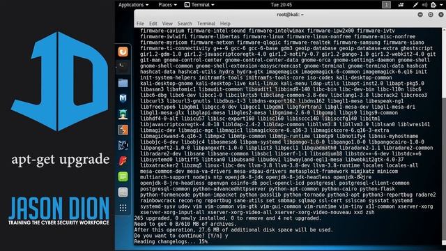 How to Update Kali Linux to the Latest Software 2018.3 смотреть онлайн