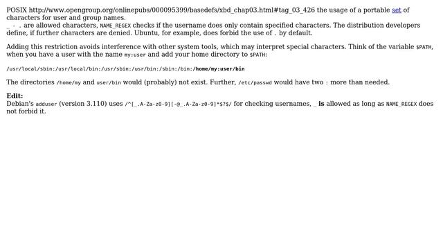 Unix & Linux: Why are underscores not allowed in usernames in some distros (Debian for example)? смотреть онлайн