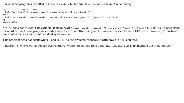 Setting PATH variable in XFCE4 (2 Solutions!!) смотреть онлайн