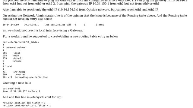 DevOps & SysAdmins: Unable to ping interface IP due to Routing Tables смотреть онлайн