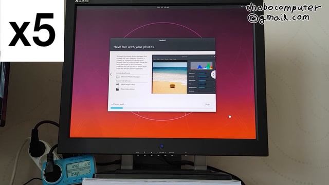 e5504 dual, 1366, ubuntu, avidemux, 7zip test смотреть онлайн