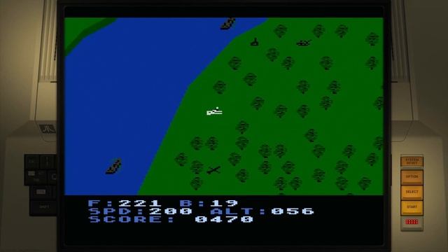 Blue Max Amit Zohar/Gravity On Atari 8-Bit Emulated смотреть онлайн