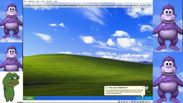 Windows XP Destruction- Bonzi Buddy! смотреть онлайн