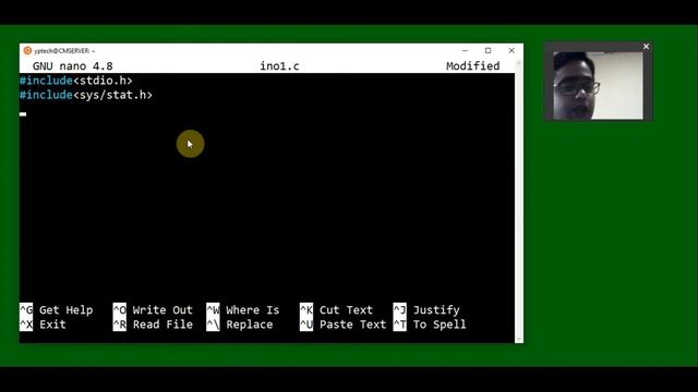 C PROGRAM TO FIND INODE NUMBER IN LINUX/UNIX WSL, inode नंबर पता करे किसी भी फ़ाइल का लिनिक्स में смотреть онлайн