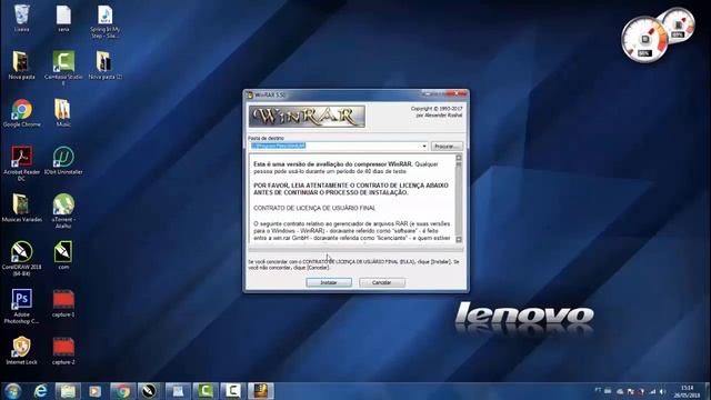 Como baixar, instalar e craquear WinRar 32 ou 64 bits em Português - Windows 7,8,8.1 e 10 (2018) смотреть онлайн