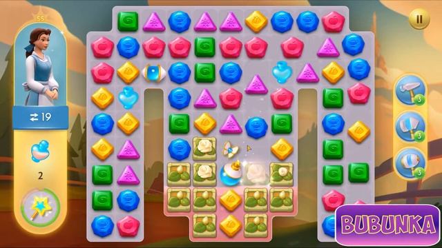 Disney Princess Majestic Quest Level 55 HD смотреть онлайн
