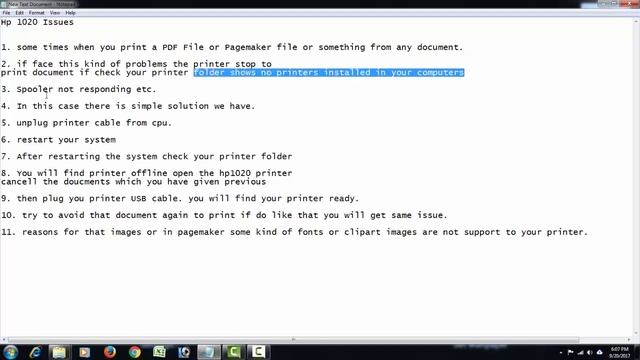 Hp 1020 Spooler Issue Resolved смотреть онлайн