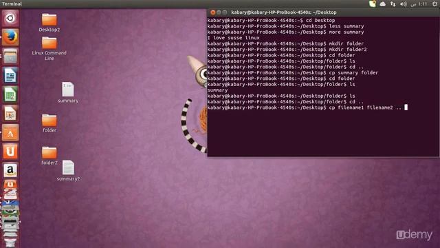 LINUX TUTORIAL FOR BEGINNER - LECTURE 4 MORE ON COPYING AND MOVING FILES смотреть онлайн