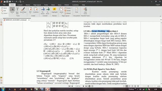 IMPLEMENTASI ALGORITMA KRIPTOGRAFI AES 256 DAN METODE STEGANOGRAFI LSB PADA GAMBAR BITMAP смотреть онлайн
