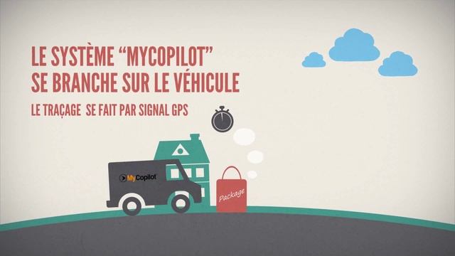 MyCopilot - Géolocalisation pour les camionnettes de livraison - traceur gps Belgique смотреть онлайн