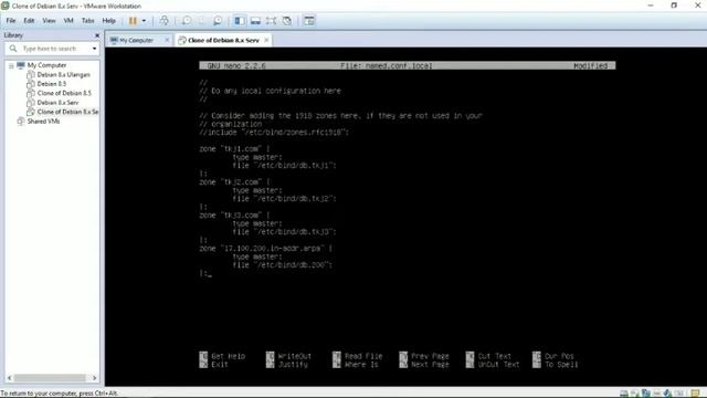 Debian 8. 3 DNS dari 1 IP смотреть онлайн